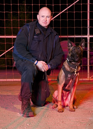 Cst. Jason Ellett and PSD Robbie